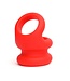 Sport Fucker Liquid Siliconen Comfort Cockring & Ballstretcher Rood | Sport Fucker
