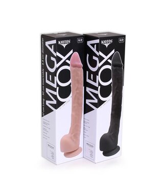Kiotos COX Kiotos COX Realistische Dildo 37 cm Met Zuignap En Veilig PVC