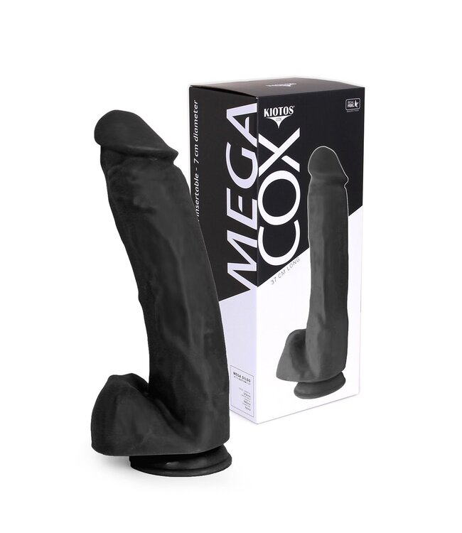 Kiotos COX Kiotos COX Mega-Dildo 37 cm | Realistisches Gefühl, Saugnapf & Sicher