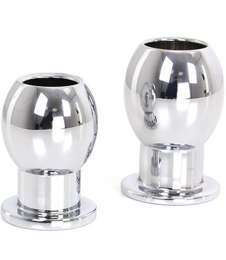 Kiotos Steel Kiotos Steel Holle Aluminium Anaalplug Medium & Large – Stevige Metalen Plug
