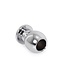Kiotos Steel Sturdy Aluminium Hollow Anal Plug - 6.5 & 7.5 cm Sizes for Pleasure