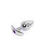 Kiotos Steel Aluminium Buttplug Met Juweel 7 cm | Ergonomisch Design & Veilig Gebruik