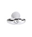 Kiotos Steel Aluminium Buttplug Met Juweel In Hoogglans RVS 10 cm Diameter 3 cm