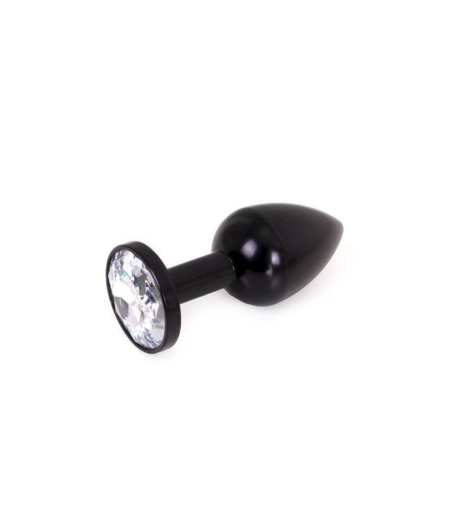 Kiotos Steel Elegant Aluminium Butt Plug 7 cm with Gemstone - High Quality, 4 Colors