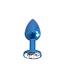 Kiotos Steel Elegant Aluminium Butt Plug 7 cm with Gemstone - High Quality, 4 Colors