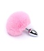 Soft Rabbit Tail Butt Plug - 14 cm Kinky Party Accessory