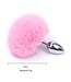 Kuscheliger 14 cm Buttplug mit Hasenschwanz – Verführerisches Kinky-Accessoire