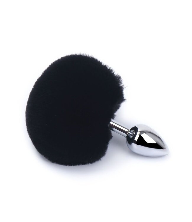 Soft Rabbit Tail Butt Plug - 14 cm Kinky Party Accessory