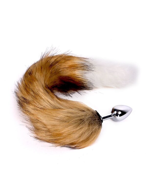 Fox Tail Butt Plug 45 cm - Beginner-Friendly for Role Play Fun