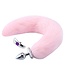 Buttplug Met Afneembare Hendel En Zachte Staart 45 cm | Glad Aluminium