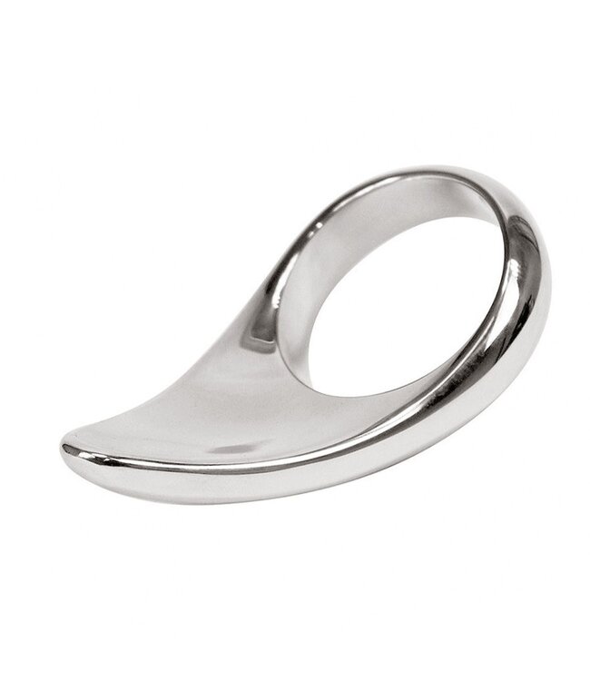 Kiotos Steel Stylish Stainless Steel Cock Ring with Prostate Massager – 3 Sizes