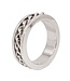 Kiotos Steel Robuster Stahlcockring mit Kettenglied für starke Erektionen 40-55 mm