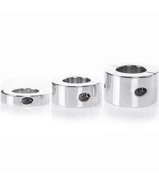 Kiotos Steel Zelle Edelstahl-Ballstretcher Deluxe | Verstellbarer Dehnungskäfig