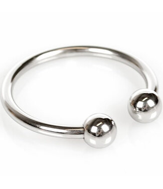 Kiotos Steel Kiotos Tough Stainless Steel Horseshoe Cock Ring for Enhanced Stimulation