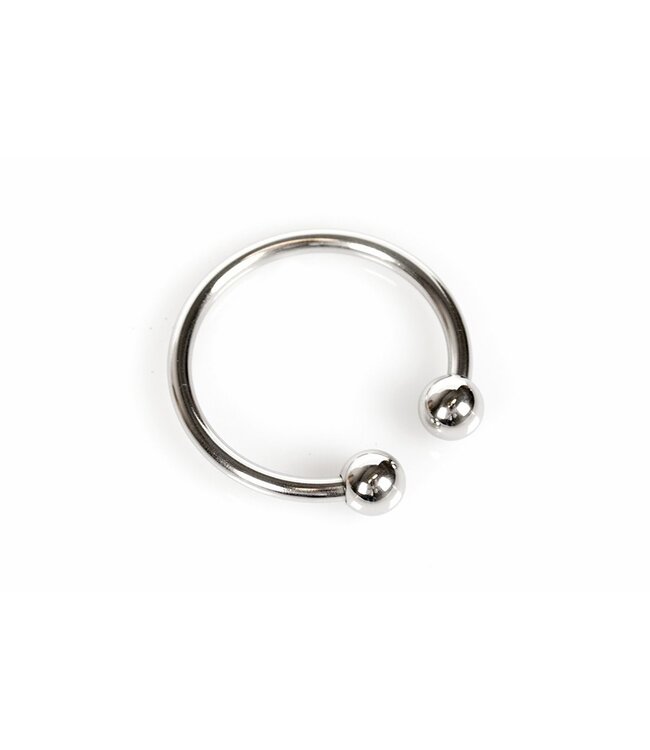 Kiotos Steel Kiotos Tough Stainless Steel Horseshoe Cock Ring for Enhanced Stimulation