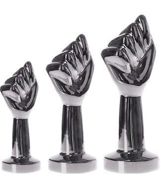 Kiotos Steel Kiotos Steel RVS Fisting Tool Met Platte Basis In Drie Maten