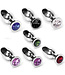 Kiotos Steel Kiotos Steel RVS Edelsteen Buttplug 25-29 mm | Duurzaam & Comfortabel