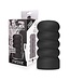 All Black Sensationeller Twink Masturbator 17 cm – Spiralförmig & Stimulativ