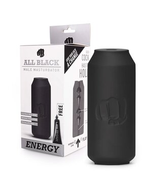 All Black All Black Energy Masturbator: Realistic Pleasure in a Can