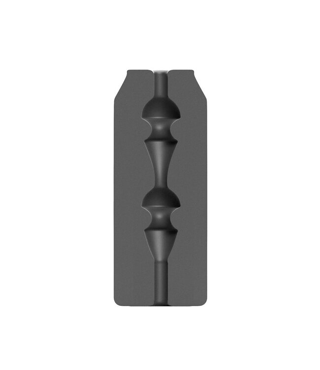 All Black Energy Masturbator Blikje Met Realistisch Interieur En Glijmiddel