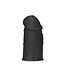 All Black All Black E-Boy Masturbator Met Zigzagpatroon En Ribbels 17cm