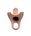 Size Matters Siliconen Hollow Strap-On Dildo 26 cm Met Comfortabele Balriem en Brede Band