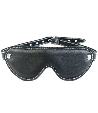 Kiotos Leather Kiotos Luxe Leer Blinddoek Met Zachte Vulling – One Size Comfort