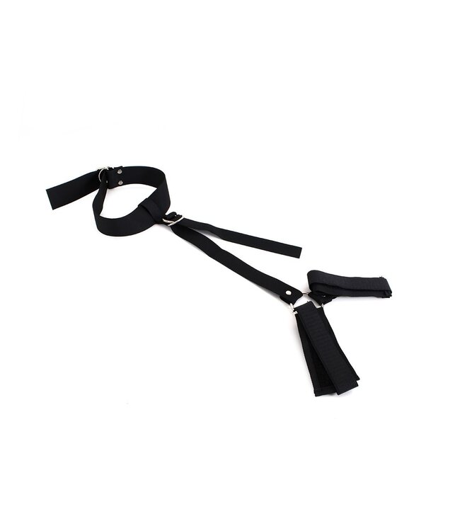 Neopreen Collar En Polsboeien Set Met Vergrendelbare Gespen Voor Veilig Bondage