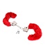 Fur-Trimmed Adjustable Metal Handcuffs Set for Women - Beginner's Fun