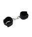 Stylish PU Leather Handcuffs with Double Hook for Him & Her