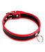 PU-Leer Halsband Met Verstelbare Gespsluiting En Functionele O-Ring