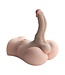 Realistic 17.5 cm Dual-Use Masturbator for Ultimate Pleasure