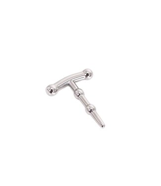 Steel Penis Plug Sergeant: Compact Pleasure for Intense Orgasms