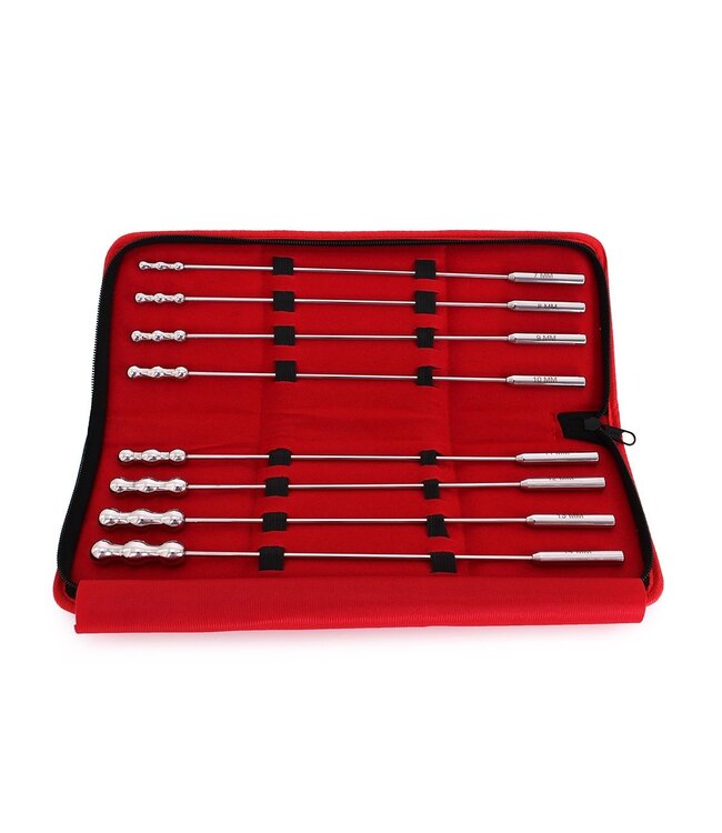 Premium Rosebud-Urethral-Dilatator-Set – 8 Größen aus Edelstahl