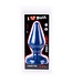 I Love Butt I Love Butt Buttplug PVC Maten XS-XXL Blauw 10.5-24 cm Veilig Europees