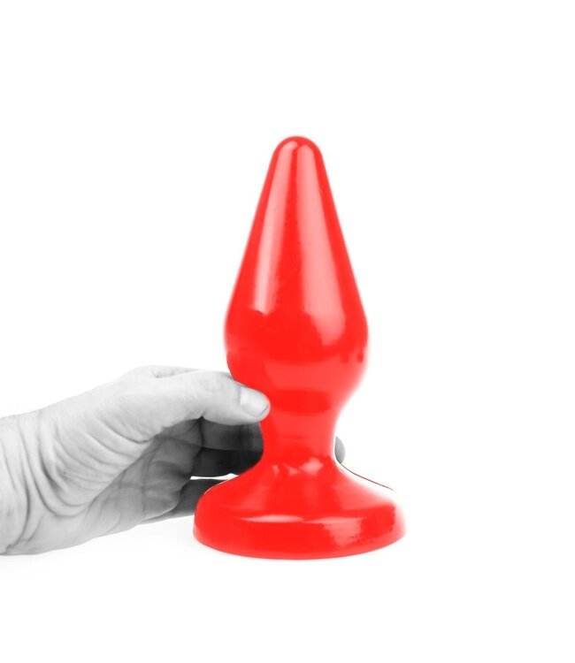 I Love Butt I Love Butt Buttplug Set PVC Verschillende Maten Rood 10.5-24 cm