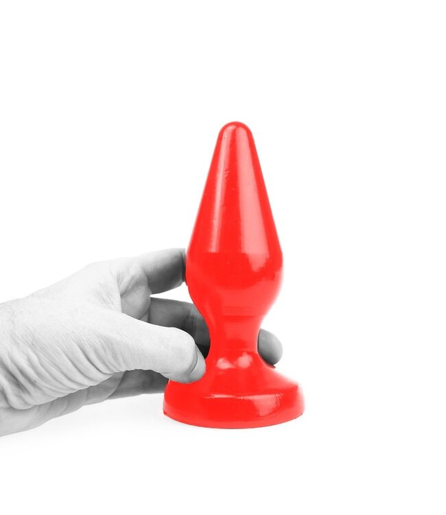 I Love Butt I Love Butt Buttplug Set PVC Verschillende Maten Rood 10.5-24 cm