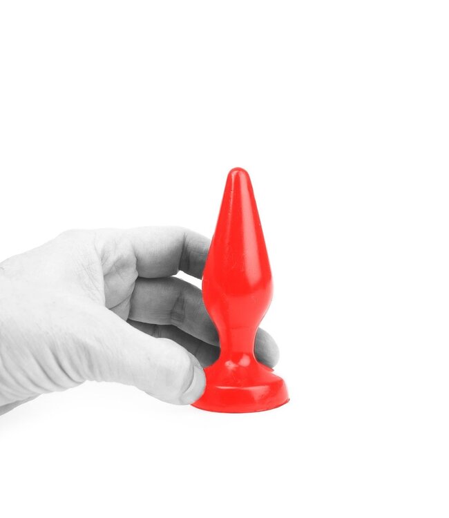 I Love Butt I Love Butt Buttplug Set PVC Verschillende Maten Rood 10.5-24 cm