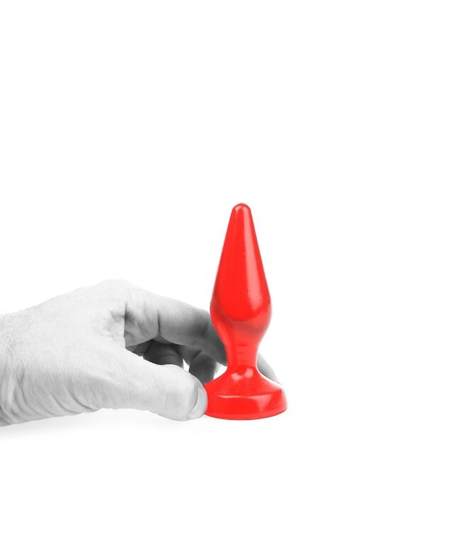 I Love Butt I Love Butt Buttplug Set PVC Verschillende Maten Rood 10.5-24 cm