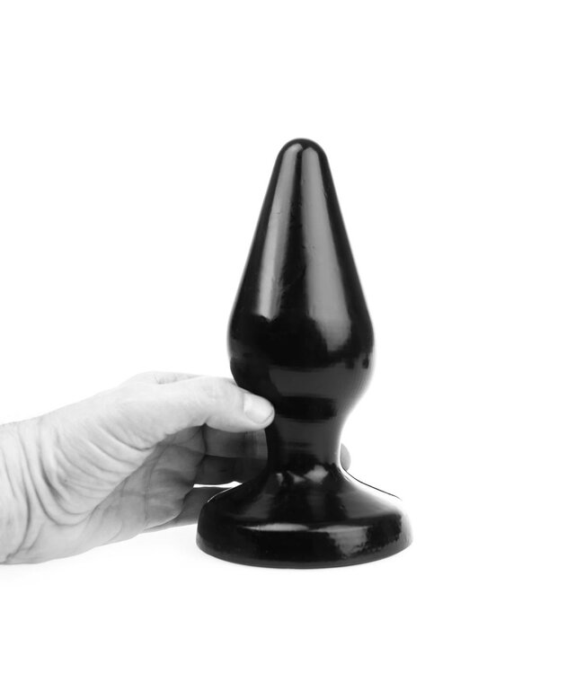 I Love Butt I Love Butt Buttplug Van Veilig PVC In Diverse Maten Zwart 10.5-24 cm