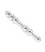 Kiotos Steel Elegant Aluminium Dildo with Ridges & Balls for Intense Pleasure