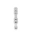 Kiotos Steel Elegant Aluminium Dildo with Ridges & Balls for Intense Pleasure