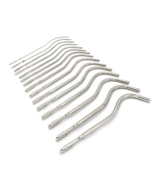 Kiotos Steel Kiotos Deluxe 15-Sized Stainless Steel Dilator Set in Leather Case