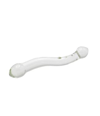 Kiotos Glass Kiotos Glass Dildo 21 cm – Handgemaakt Warm & Koud Temperatuurspel