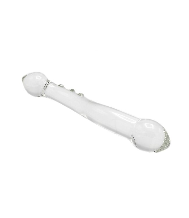 Kiotos Glass Kiotos Glass Dildo Duo 21cm – Handcrafted Sensation with Warm & Cold Fun