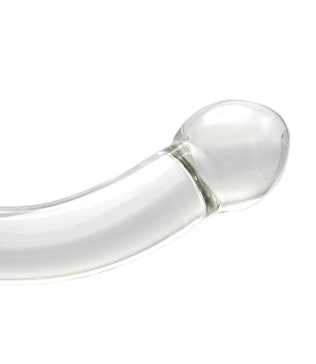 Kiotos Glass Kiotos Glass Dildo 21 cm – Handgemaakt Warm & Koud Temperatuurspel