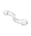 Kiotos Glass Kiotos Glass Dildo 21 cm – Handgemaakt Warm & Koud Temperatuurspel
