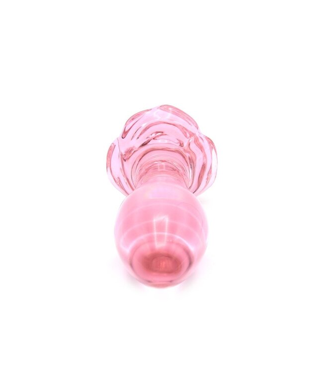 Kiotos Glass Kiotos Glazen Buttplug Roze 13 cm Met Warmte- En Koudefunctie