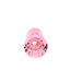 Kiotos Glass Eleganter Kiotos Glas-Buttplug in Rosa 9 cm – Für warme und kalte Spiele