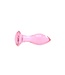 Kiotos Glass Kiotos Glass Cristal Roze Buttplug 9 cm | Glazen Warm/Koud Sensatie